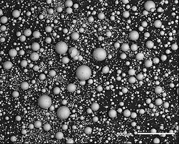 500μ powder sample