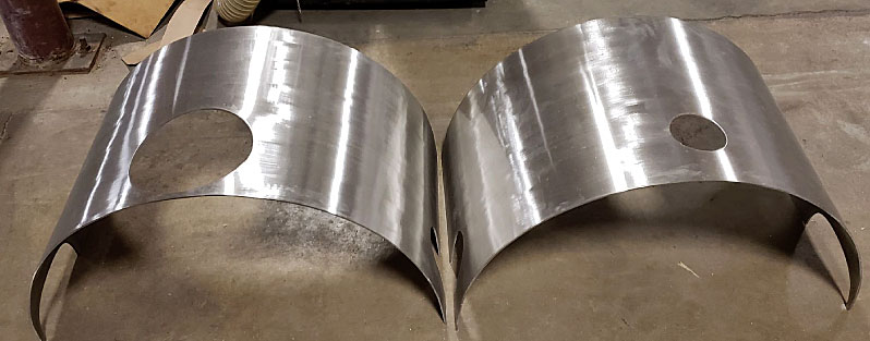 Arcast pressure vessel in production